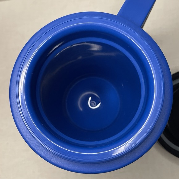 Stanley 17oz Insulated Food Jar Soup Mug w Handle Lid & Sliding Spoon Blue - Picture 7 of 10